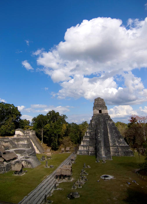 The Pyramid Temple of the Great Jaguar, Tikal temple I,